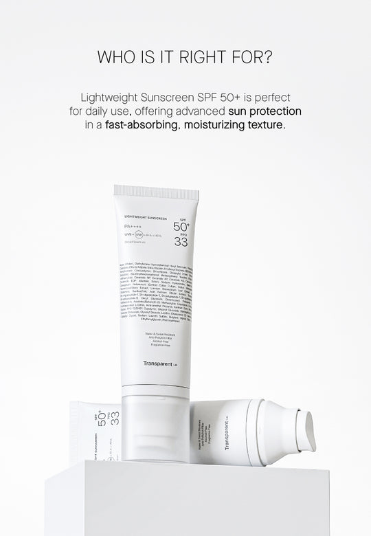 Lightweight Sunscreen SPF50+ Advanced Sun Protection With Ultra-Light Texture